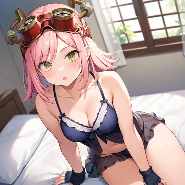 hatsume mei r34 - The Midnight That Felt Like a Warning - AI generated square image in 1080x1080 resolution by @anon