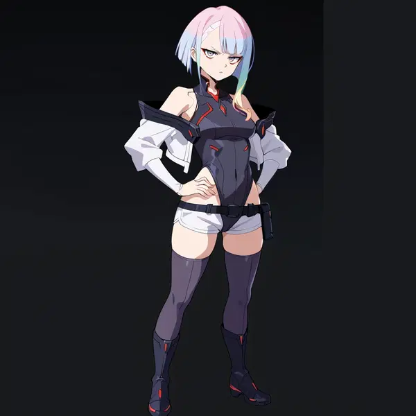 cyberpunk rogue porn - What Ember Does After Midnight - AI generated square image in 1080x1080 resolution by @anon