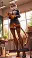 comic porn furry - A Trace That Stayed Where It Should Not - AI generated portrait image in 1080x1920 resolution by @anon