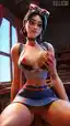 fortnite icespice porn - Pleasure That Moves Like Water - AI generated portrait image in 1080x1920 resolution by @anon