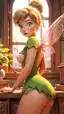 tinkerbell porn cosplay - Where Need and Hunger Collide - AI generated portrait image in 1080x1920 resolution by @anon