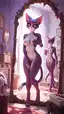 perchance furry ai - An Obsession That Stayed Where It Should Not - AI generated portrait image in 1080x1920 resolution by @anon