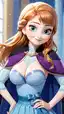 frozen anna ai porn - A Devotion That Breathed Under the Surface - AI generated portrait image in 1080x1920 resolution by @anon