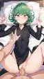 tatsumaki saitama - The Night Carried This Velvet - AI generated portrait image in 1080x1920 resolution by @anon