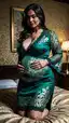 bbw boobs naked - The Beautiful Trouble of Surrender - AI generated portrait image in 1080x1920 resolution by @anon