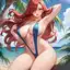 lol katarina hentai - An Undertow That Burned Without Sound - AI generated square image in 1080x1080 resolution by Anonymous Creator