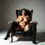 hairy asian mature - The Craving That Felt Too Close to Name - AI generated square image in 1080x1080 resolution by @anon