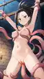 mha girl nude - The Ache That Made Silence Feel Loud - AI generated portrait image in 1080x1920 resolution by @anon