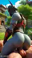 ice spice naked fortnite - A Temptation That Knew the Way Down - AI generated portrait image in 1080x1920 resolution by @anon