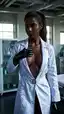 naked black woman picture - Breathless From Every Kiss - AI generated portrait image in 1080x1920 resolution by Anonymous Creator