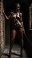 ebony weight gain porn - Pleasure That Came Without Permission - AI generated portrait image in 1080x1920 resolution by @anon
