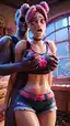 fortnite porn irl - Hunger Dressed in Beautiful Lies - AI generated portrait image in 1080x1920 resolution by @anon