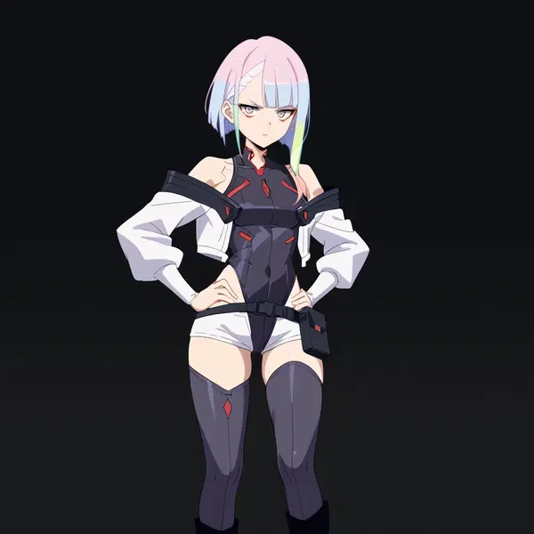 cyberpunk rebecca sex - Pleasure That Made the Rules Mean Nothing - AI generated square image in 1080x1080 resolution by Anonymous Creator