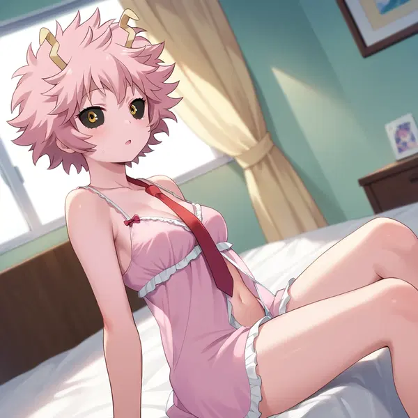 is mina ashido black - A Shadow That Breathed Under the Surface - AI generated square image in 1080x1080 resolution by @anon