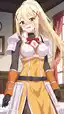 game hentai konosuba - A Shiver That Felt Too Close to Name - AI generated portrait image in 1080x1920 resolution by Anonymous Creator