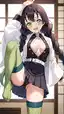 mitsuri r34 cosplay - The Static That Made Control Disappear - AI generated portrait image in 1080x1920 resolution by @anon