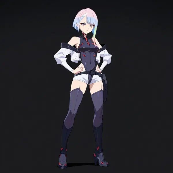 cyberpunk 2077 panam naked - Lust That Leaves Me Shaking - AI generated square image in 1080x1080 resolution by @anon