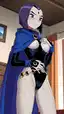 jinx teen titans porn - A Fever Made of Whisper - AI generated portrait image in 1080x1920 resolution by @anon