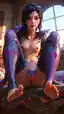 league of legends animated porn - All the Burn I Tried to Hide - AI generated portrait image in 1080x1920 resolution by Anonymous Creator