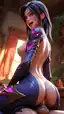 lol seraphine hentai - The Fever That Opened in Shadow - AI generated portrait image in 1080x1920 resolution by @anon