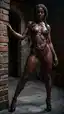 ebony big tits fuck - What Fire Does After Midnight - AI generated portrait image in 1080x1920 resolution by @anon