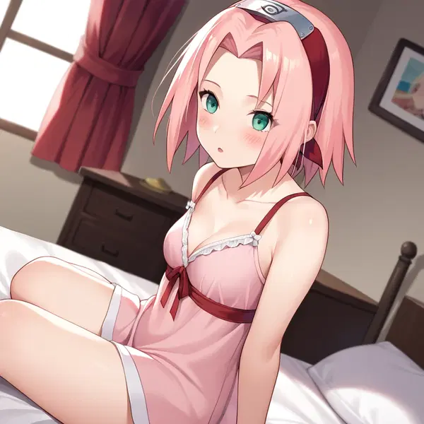Sakura Haruno Porn - A Shiver That Left No Easy Exit - AI generated square image in 1080x1080 resolution by Anonymous Creator