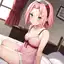 Sakura Haruno Porn - A Shiver That Left No Easy Exit - AI generated square image in 1080x1080 resolution by @anon