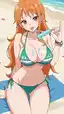 nami full name one piece - A Hunger That Moved Through Every Wall - AI generated portrait image in 1080x1920 resolution by Anonymous Creator