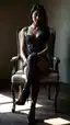 nude asian gilf - A Spell That Waited Behind My Eyes - AI generated portrait image in 1080x1920 resolution by Anonymous Creator