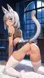 kansen hentai - Desire Dressed in Darkness - AI generated portrait image in 1080x1920 resolution by @anon
