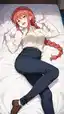 chainsaw man power porn cosplay - A Need That Moved Like a Secret - AI generated portrait image in 1080x1920 resolution by @anon