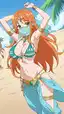 one piece porn nami - The Want That Became a Whole World - AI generated portrait image in 1080x1920 resolution by @anon