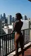 nude ebony booty - Every Static That Found the Dark - AI generated portrait image in 1080x1920 resolution by @anon