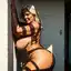 blonde german milf - A Spell That Lit Up the Dark - AI generated square image in 1080x1080 resolution by @anon