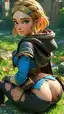 the legend of zelda porn comics - A Danger That Waited Behind My Eyes - AI generated portrait image in 1080x1920 resolution by @anon