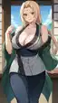 naruto x tsunade hentai comic - A Temptation That Rose Without Permission - AI generated portrait image in 1080x1920 resolution by @anon
