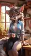 furry sex animated - The Thirst That Stayed After Midnight - AI generated portrait image in 1080x1920 resolution by Anonymous Creator