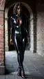 ebony cartoon xxx - Lust That Leaves a Beautiful Ache - AI generated portrait image in 1080x1920 resolution by Anonymous Creator