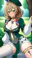 lesbian genshin impact sex - Desire That Grew While I Was Not Looking - AI generated portrait image in 1080x1920 resolution by @anon