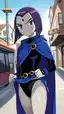vr porn raven - A Memory That Took the Long Way Back - AI generated portrait image in 1080x1920 resolution by @anon