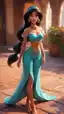 aladdin cosplay xxx - Heat So Raw It Scares Me - AI generated portrait image in 1080x1920 resolution by @anon