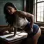 ai girlfriend reviews - An Ember That Felt Like Falling - AI generated square image in 1080x1080 resolution by @anon