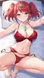 pyra and mythra hentai - A Room Filled With Spark - AI generated portrait image in 1080x1920 resolution by @anon