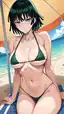 hololive fubuki - The Quiet Before Night - AI generated portrait image in 1080x1920 resolution by @anon