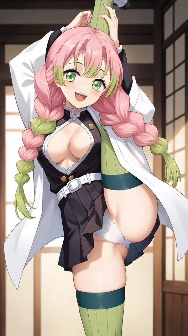 gay demon slayer porn - The Risk That Turned the Key - AI generated portrait image in 1080x1920 resolution by @anon