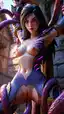 e hentai league of legends - The Pull That Cut Through Silence - AI generated portrait image in 1080x1920 resolution by @anon