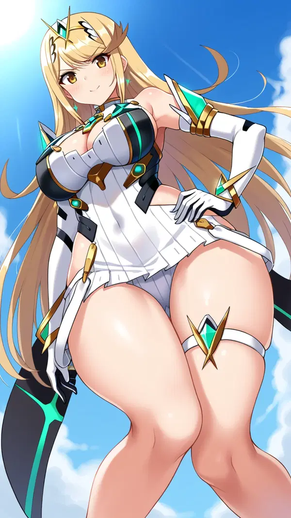 pyra and mythra body pillow - A Night That Pulled the Night Apart - AI generated portrait image in 1080x1920 resolution by @anon