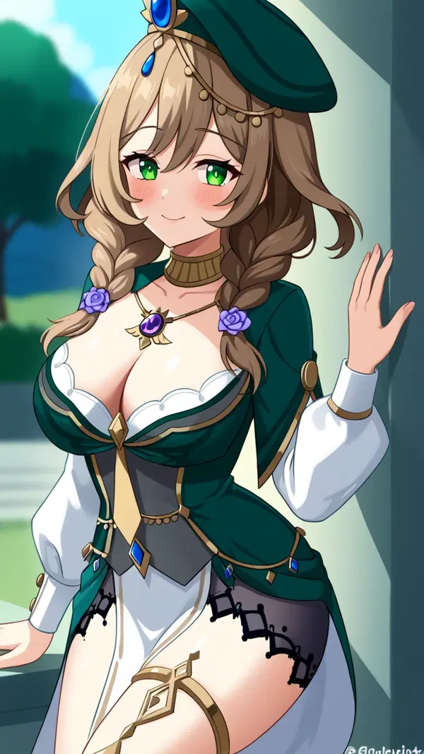genshin impact nsfw mod - The Secret Shape of Hunger - AI generated portrait image in 1080x1920 resolution by Anonymous Creator