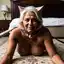 old mature women nude - The Devotion That Made the Night Lean Closer - AI generated square image in 1080x1080 resolution by @anon