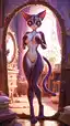 furry ai porn gen - The Pulse That Moved Through Every Wall - AI generated portrait image in 1080x1920 resolution by @anon